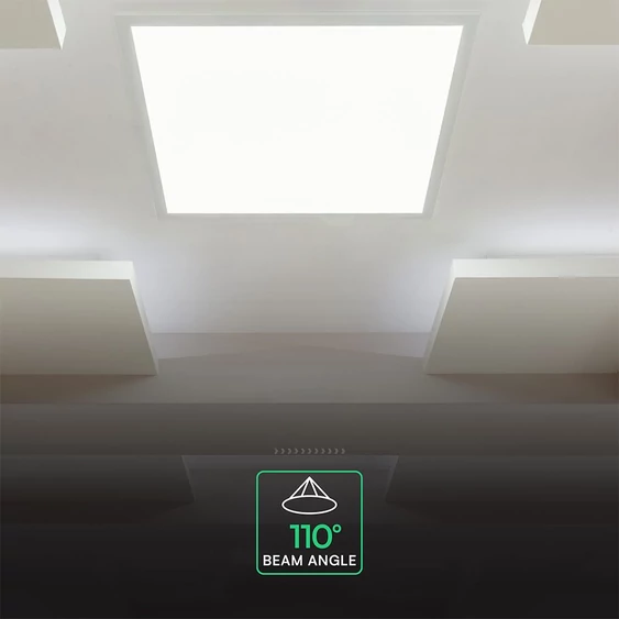 V-TAC süllyeszthető Back-Lit LED panel hideg fehér 40W 60 x 60cm, 120 Lm/W - SKU 24144