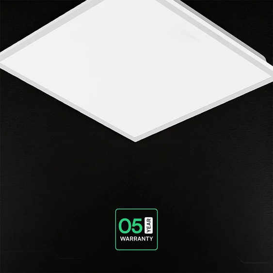 V-TAC süllyeszthető Back-Lit LED panel hideg fehér 40W 60 x 60cm, 120 Lm/W - SKU 24144