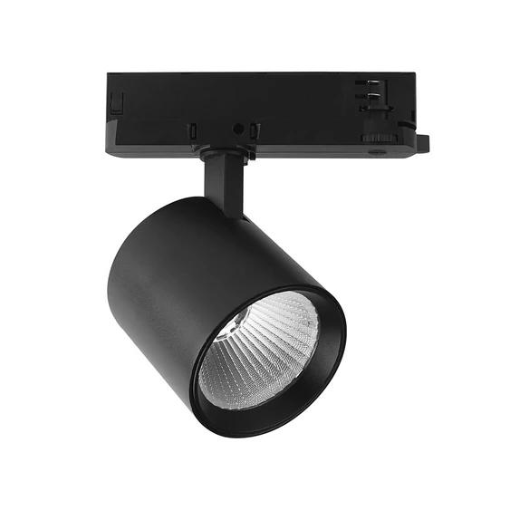 V-TAC CREE COB LED sínes spotlámpa állítható 30W, 36° szögű, hideg fehér - SKU 241626