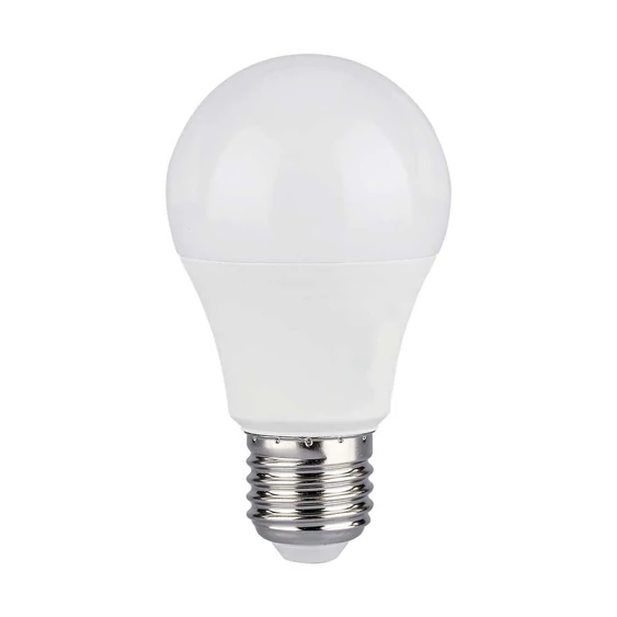 V-TAC 8.5W E27 RGB+ Természetes fehér A60 LED égő, 24 gombos távirányítóval  - SKU 2928
