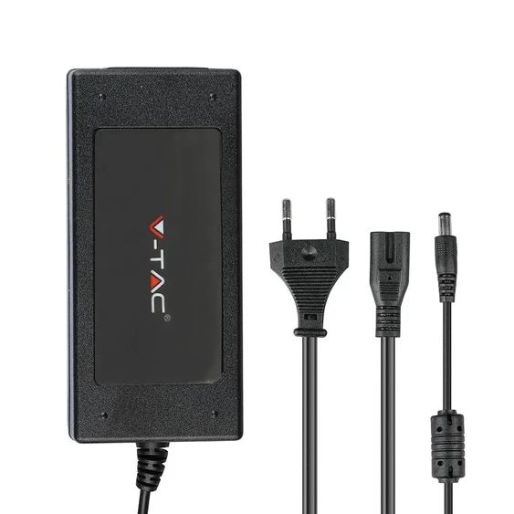 V-TAC műanyagházas adapter IP44 LED tápegység 12V 78W 6.5A - SKU 3240