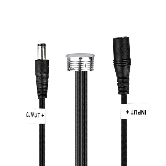 V-TAC DC12V beépíthető érintőkapcsoló + dimmer - SKU 3341