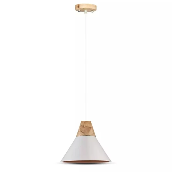 Aluminium Pendant Light  White