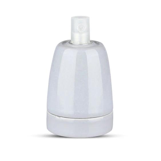 Porcelan Lamp Holder Fitting Grey