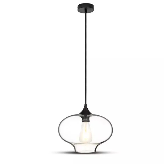 Pendant Light Globe Artistic Glass Transparent  Ф280мм