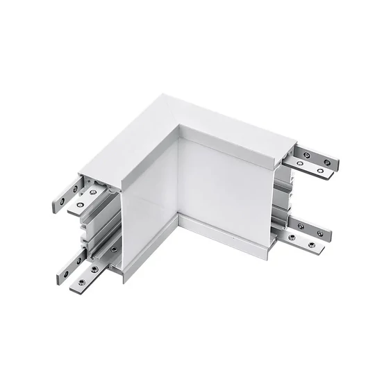 V-TAC ezüst, 70mm L alakú toldó süllyeszthető lineáris LED lámpákhoz 10W természetes fehér - SKU 388