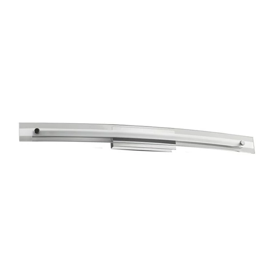 V-TAC fali króm és üveg 12W LED lámpa - természetes fehér - SKU 3896