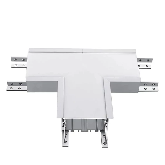 V-TAC fehér, 70mm T alakú toldó süllyeszthető lineáris LED lámpákhoz 14W természetes fehér - SKU 391