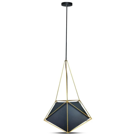 Pendant Light Basics Net Prism Black Lampshade 400*540mm