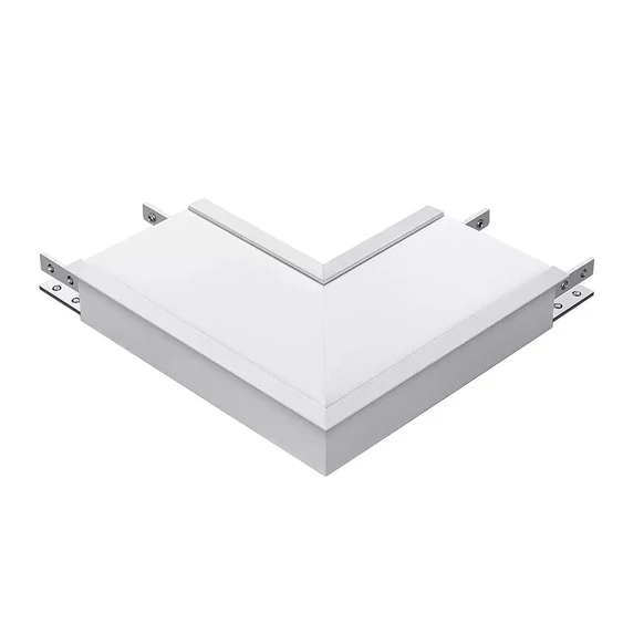 V-TAC fehér, 90mm L alakú toldó süllyeszthető lineáris LED lámpákhoz 10W természetes fehér - SKU 395