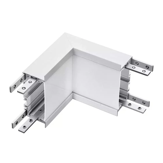 V-TAC fehér, 90mm L alakú toldó süllyeszthető lineáris LED lámpákhoz 10W természetes fehér - SKU 396