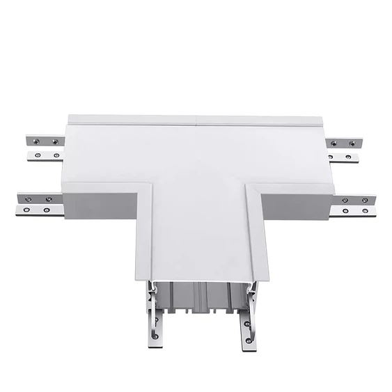 V-TAC fehér, 90mm T alakú toldó süllyeszthető lineáris LED lámpákhoz 14W természetes fehér - SKU 398