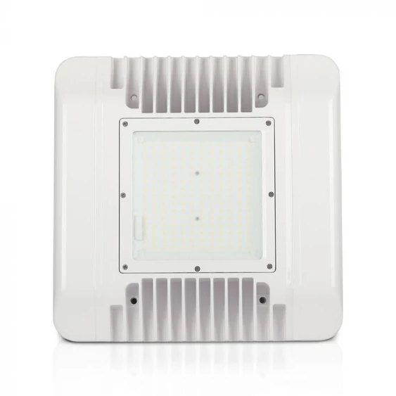 V-TAC csarnokvilágító LED lámpa benzinkutakhoz 150W 120 Lm/W 110° természetes fehér - SKU 572