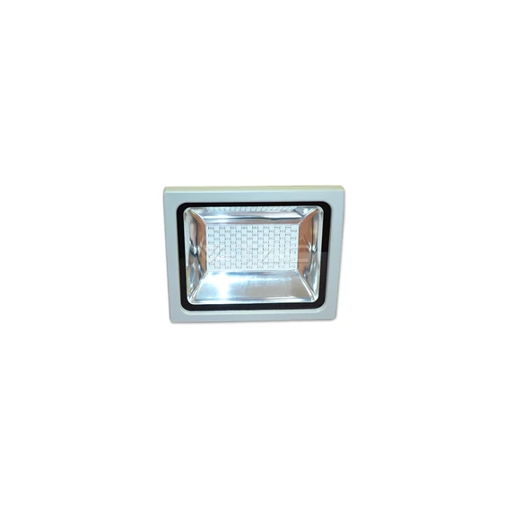 V-TAC 30W RGB LED reflektor, távirányítóval vezérelhető, ezüst házzal - SKU 5755