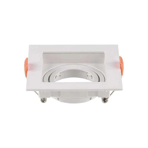 GU10 Fitting Square White