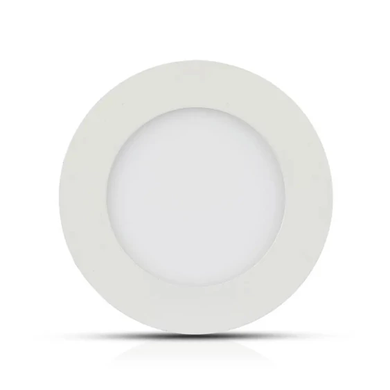 V-TAC süllyeszthető mennyezeti kerek LED panel 24W meleg fehér - SKU 724