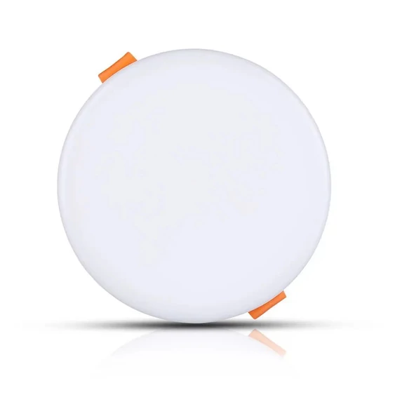 V-TAC süllyeszthető mennyezeti kerek LED panel 12W hideg fehér - SKU 729