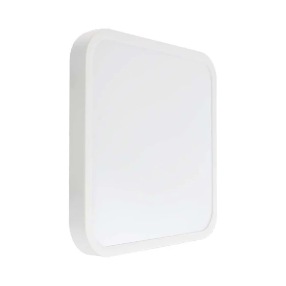 White frame square dome light 30W ceiling lamp, IP44, 4000K