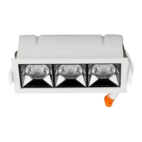 V-TAC süllyeszthető 12° mélysugárzó LED lámpa 12W hideg fehér - SKU 973