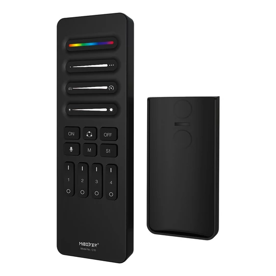 MiLight SPI 4 zónás távirányító, digitális LED szalagokhoz, futófényekhez - C10-B