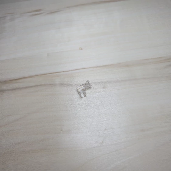 5mm egyszínű/2pin COB LED szalag saroktoldó csatlakozó