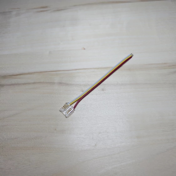 10mm CCT/Futófény/3pin COB LED szalag betáp csatlakozó