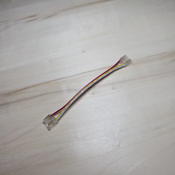 10mm CCT/Futófény/3pin COB LED szalag flexibilis toldó csatlakozó