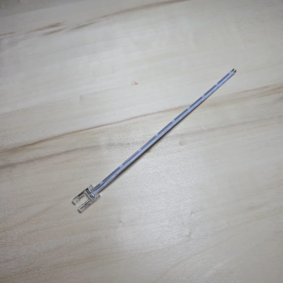 8mm egyszínű/2pin COB LED szalag betáp csatlakozó