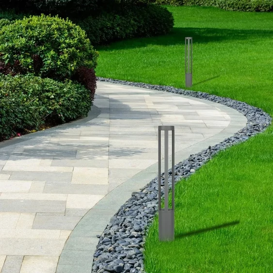 10W LED Wall Light Grey Body 80cm Height CREE CHIP 3000K