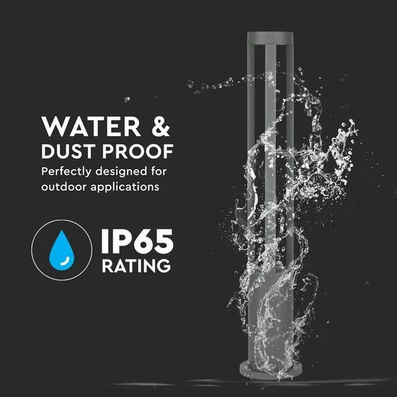 10W LED Wall Light Grey Body 80cm Height CREE CHIP 3000K