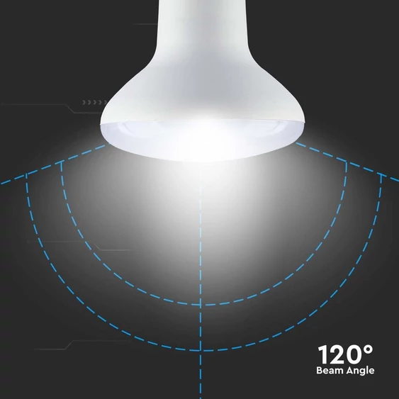 V-TAC 11W E27 természetes fehér R80 LED égő - SKU 23900