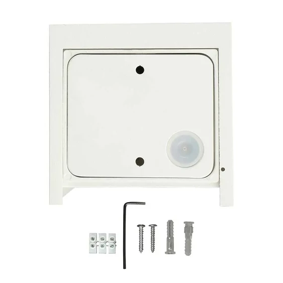 11W LED Wall Lamp With Bridgelux Chip White 3000K Square