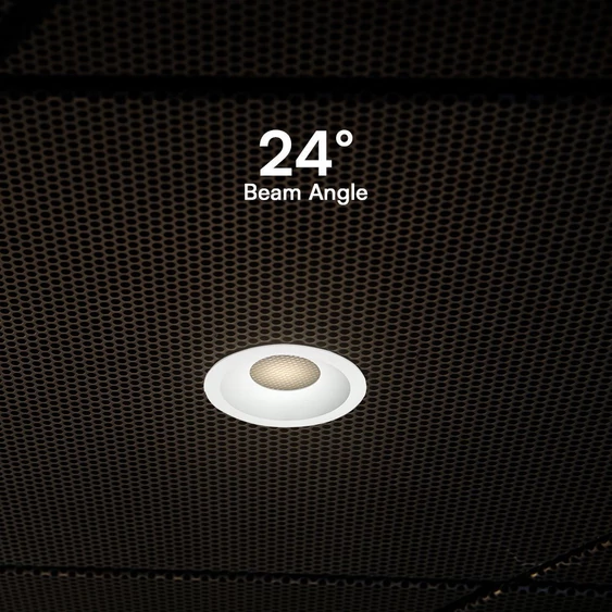 V-TAC COB LED 12W CCT méhsejt diffúzoros mélysugárzó, fehér, BridgeLUX chipes - SKU 23672
