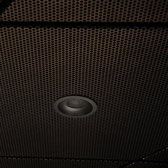 V-TAC COB LED 12W CCT méhsejt diffúzoros mélysugárzó, fekete, BridgeLUX chipes - SKU 23671