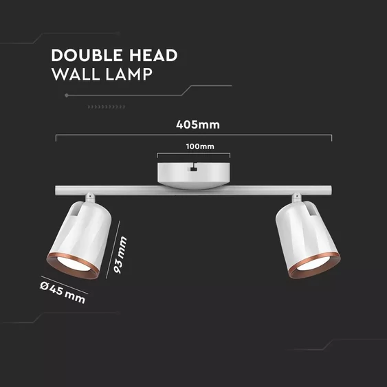 V-TAC 12W fehér mennyezeti LED lámpa természetes fehér - SKU 8256