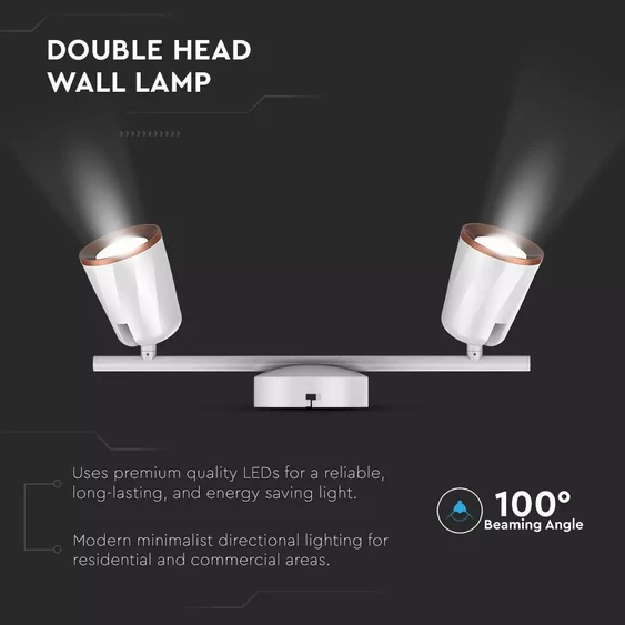 V-TAC 12W fehér mennyezeti LED lámpa természetes fehér - SKU 8256