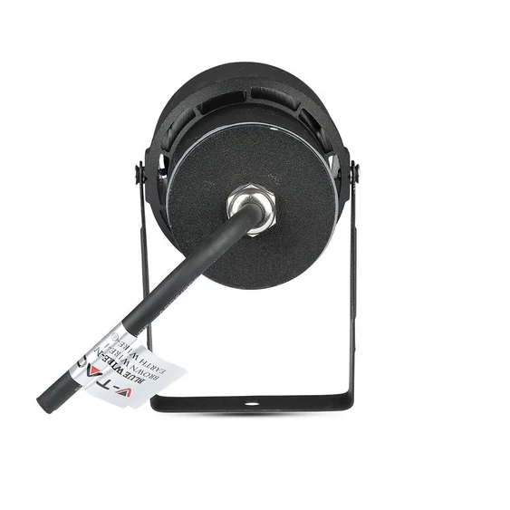 V-TAC 12W, fekete, földbe szúrható talajlámpa, IP65, meleg fehér - SKU 217544