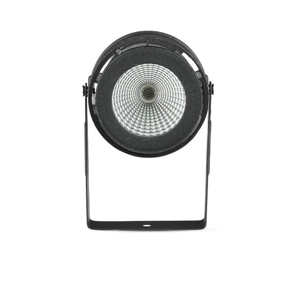 V-TAC 12W, fekete, földbe szúrható talajlámpa, IP65, meleg fehér - SKU 217544