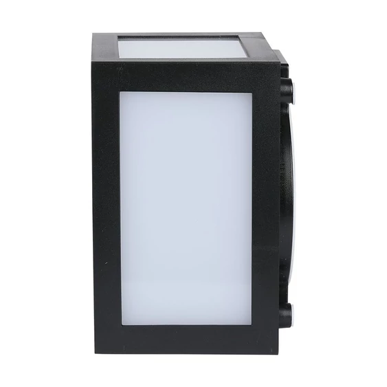 12W LED Wall Light Black Body 6400K