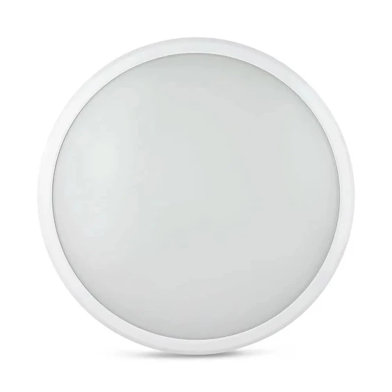 V-TAC 12W mennyezeti LED lámpa, mozgásérzékelővel, IP54, meleg fehér - SKU 937