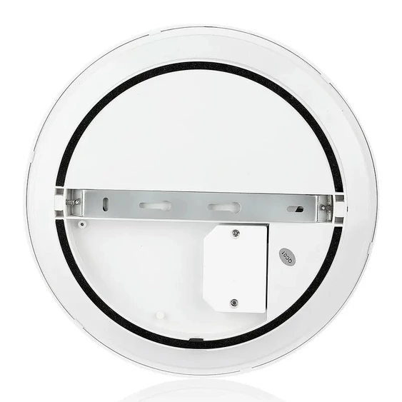 V-TAC 12W mennyezeti LED lámpa, mozgásérzékelővel, IP54, meleg fehér - SKU 937