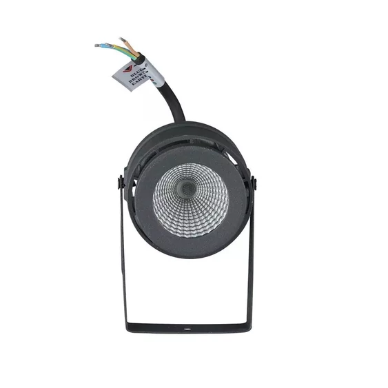 V-TAC 12W, szürke, földbe szúrható talajlámpa, IP65, meleg fehér - SKU 7550