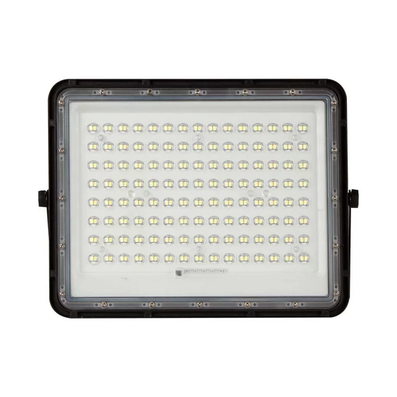 V-TAC 16000mAh napelemes LED reflektor 20W hideg fehér, 1800 Lumen, fekete házzal - SKU 7827