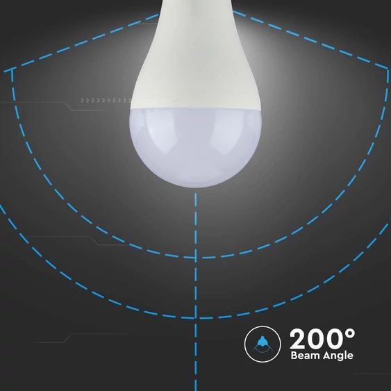 LED Bulb - 17W A65 Е27 Thermoplastic 3000K