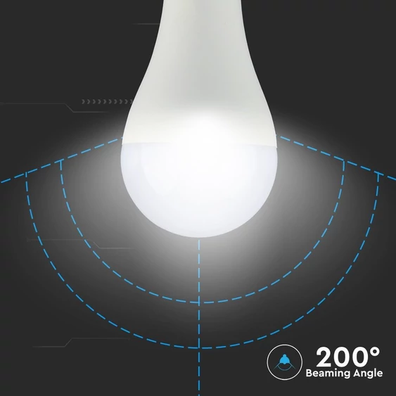 V-TAC 17W E27 természetes fehér CRI>95 LED égő - SKU 7486