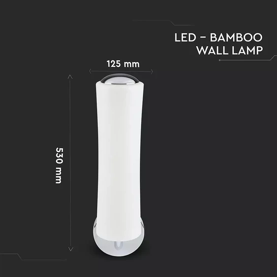 24W LED Designer Wall Lamp Triac Dimmable White