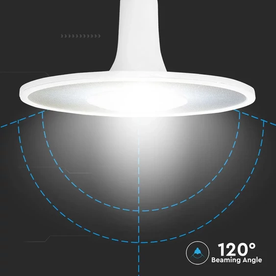 LED Bulb - SAMSUNG CHIP 18W Acrylic UFO  Plastic 6400K