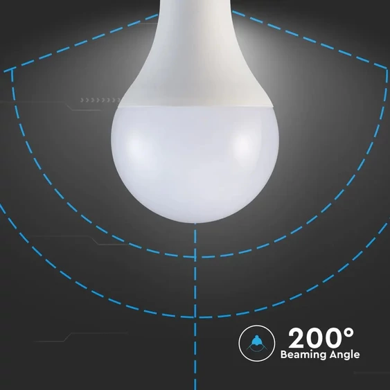 V-TAC 18W E27 meleg fehér LED égő - SKU 2707