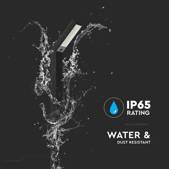 V-TAC 1.5W napelemes LED 2in1 kandeláber, IP65, állítható színhőmérséklettel - SKU 23997