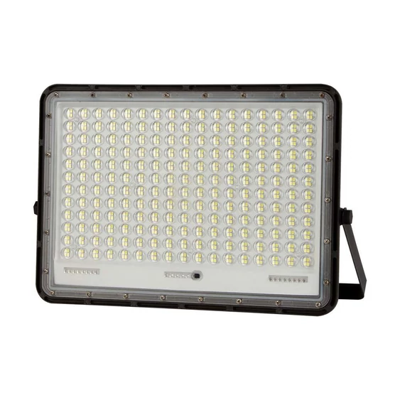 Black LED 30W solar floodlight, 20000mAh battery, 6500K, IP65